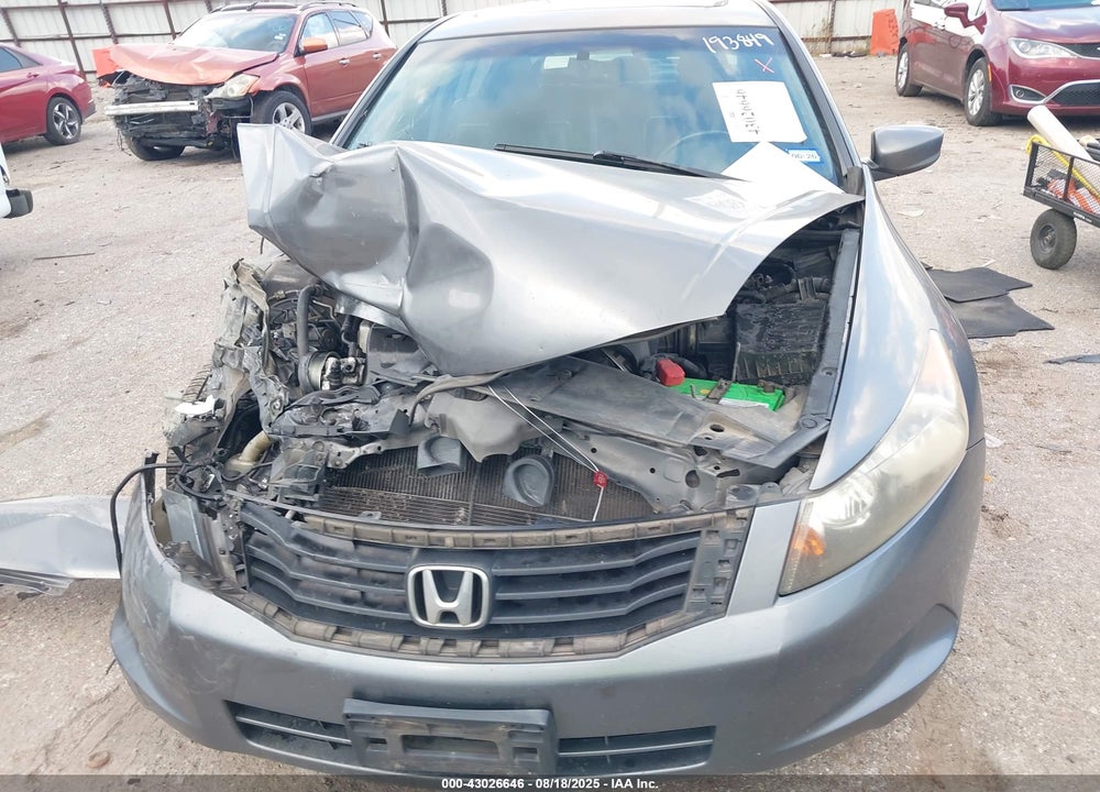 2008 HONDA ACCORD 2.4 EX-L VIN: JHMCP268X8C024848
