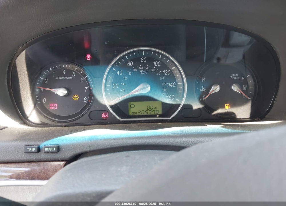 2006 HYUNDAI SONATA VIN: 5NPEU46F96H152772