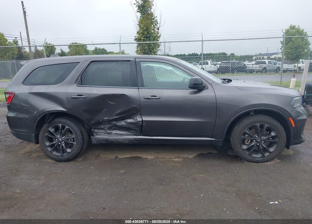 2021 DODGE DURANGO VIN: 1C4RDJAG2MC792637