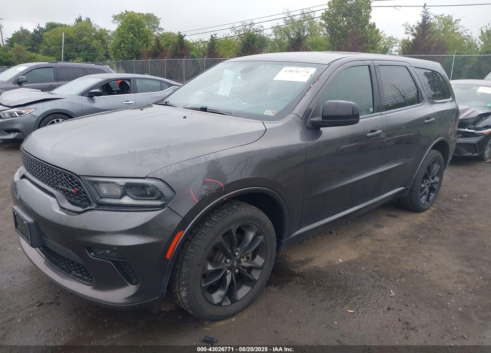 2021 DODGE DURANGO VIN: 1C4RDJAG2MC792637