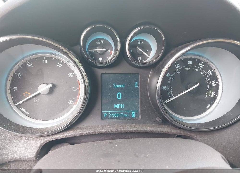 2012 BUICK VERANO VIN: 1G4PP5SK2C4219377