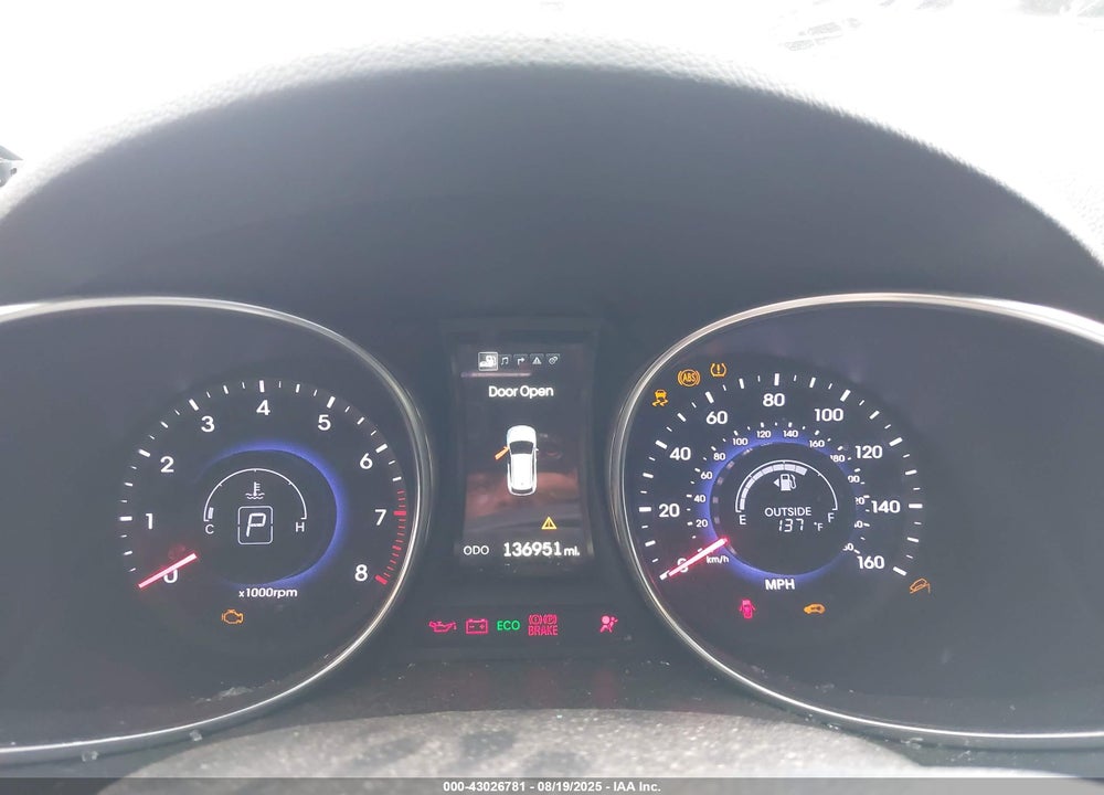 2015 HYUNDAI SANTA FE VIN: KM8SR4HF9FU128894
