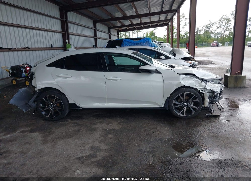 2019 HONDA CIVIC VIN: SHHFK7H4XKU423157