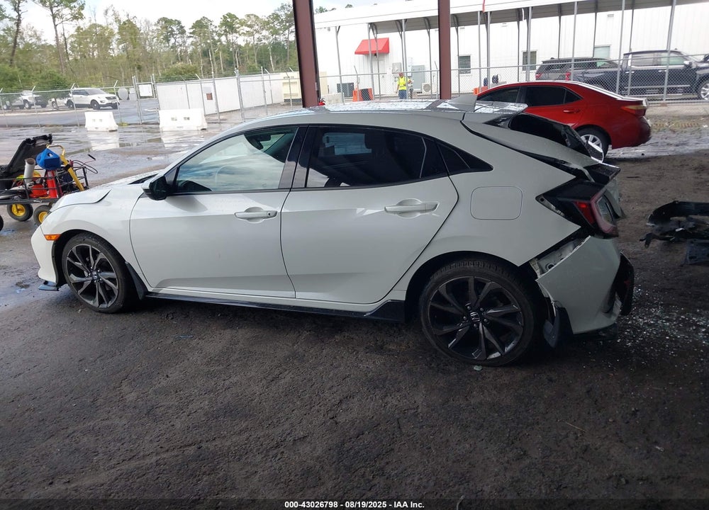 2019 HONDA CIVIC VIN: SHHFK7H4XKU423157