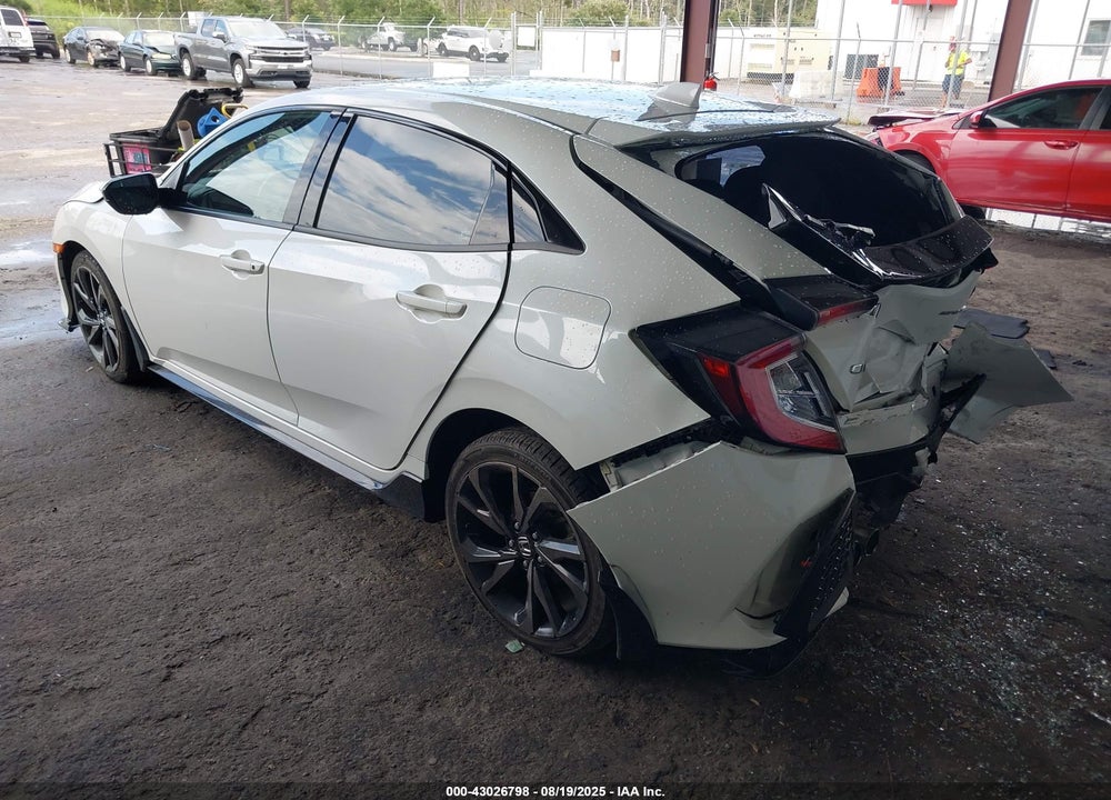 2019 HONDA CIVIC VIN: SHHFK7H4XKU423157
