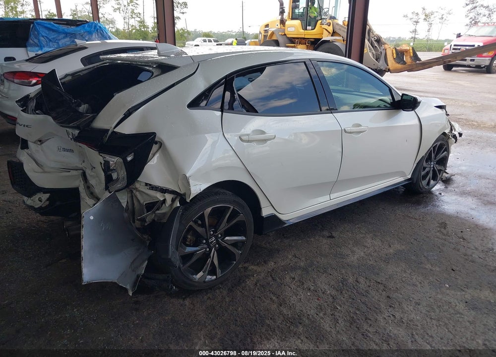 2019 HONDA CIVIC VIN: SHHFK7H4XKU423157