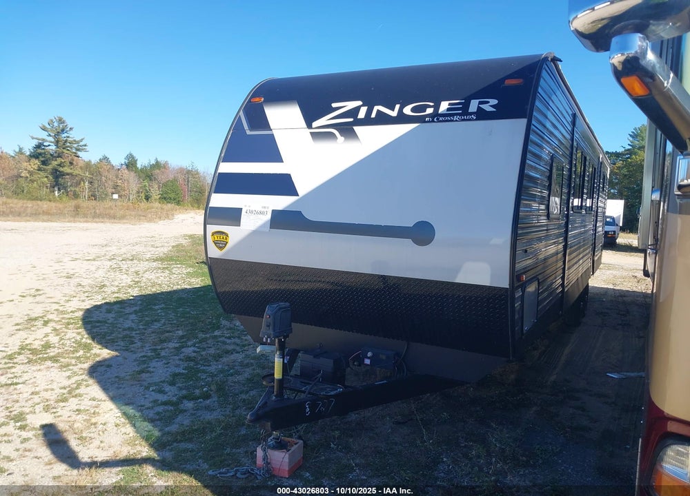 2022 ZINGER TRAVEL TRAILER VIN: 4YDTZRR28NS373727