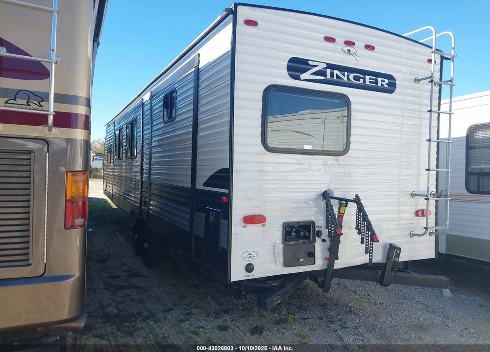 2022 ZINGER TRAVEL TRAILER VIN: 4YDTZRR28NS373727