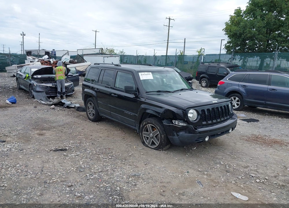 2016 JEEP PATRIOT SPORT VIN: 1C4NJPBA7GD801514
