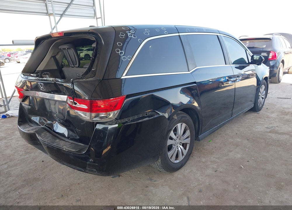 2016 HONDA ODYSSEY EX-L VIN: 5FNRL5H65GB131313