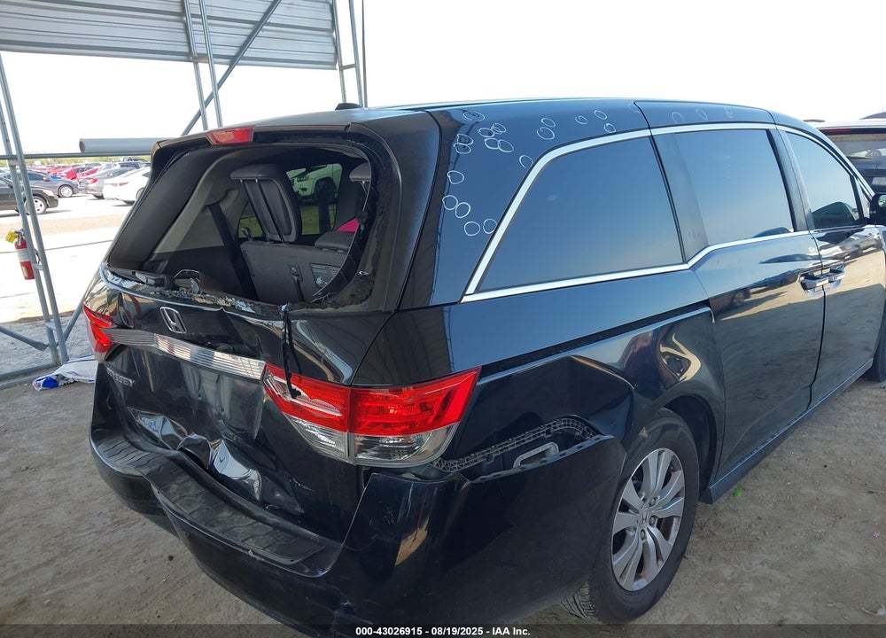 2016 HONDA ODYSSEY EX-L VIN: 5FNRL5H65GB131313