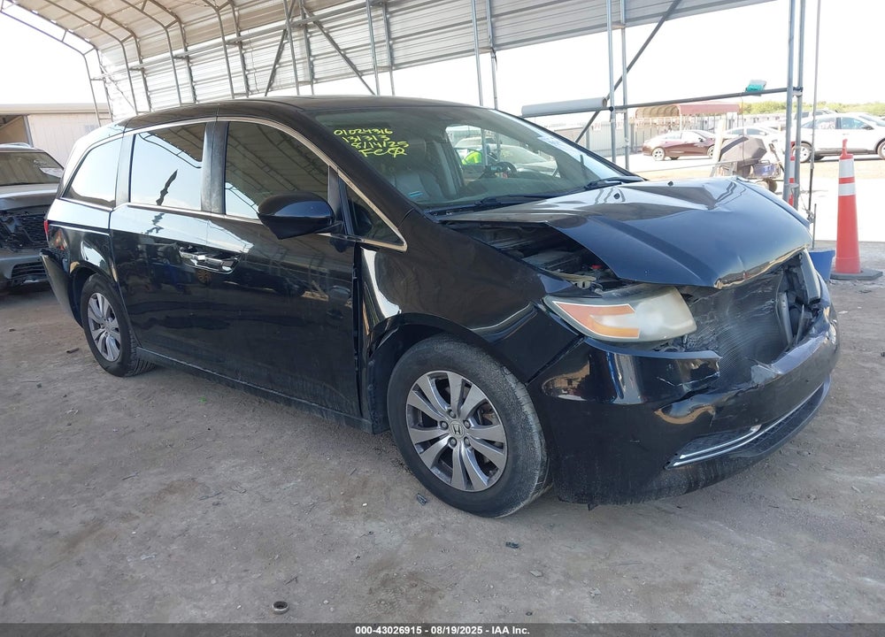 2016 HONDA ODYSSEY EX-L VIN: 5FNRL5H65GB131313
