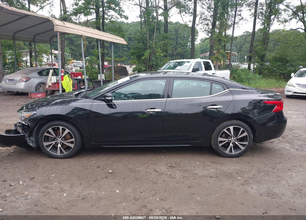 2016 NISSAN MAXIMA VIN: 1N4AA6APXGC376137