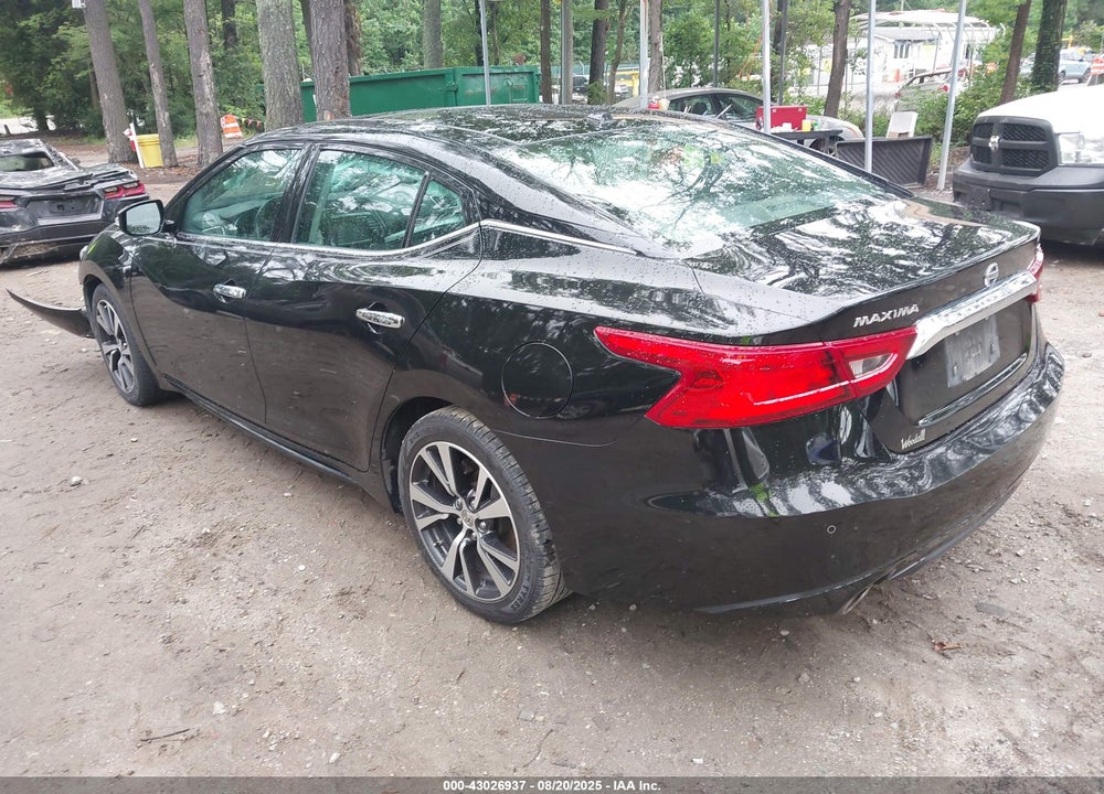 2016 NISSAN MAXIMA VIN: 1N4AA6APXGC376137
