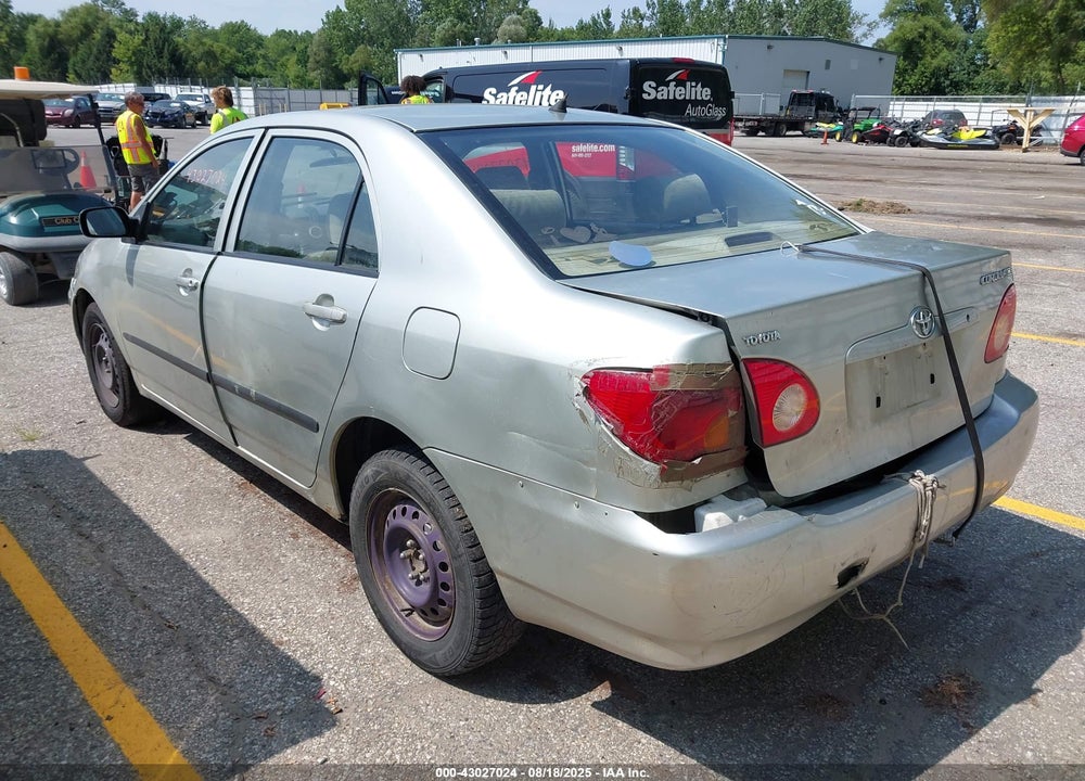2003 TOYOTA COROLLA CE VIN: JTDBR32E830021627