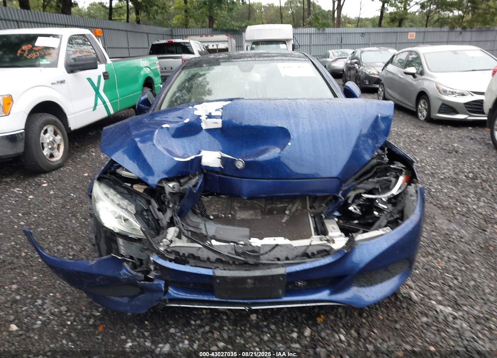 2017 MERCEDES-BENZ C CLASS VIN: WDDWJ4JB0HF383659