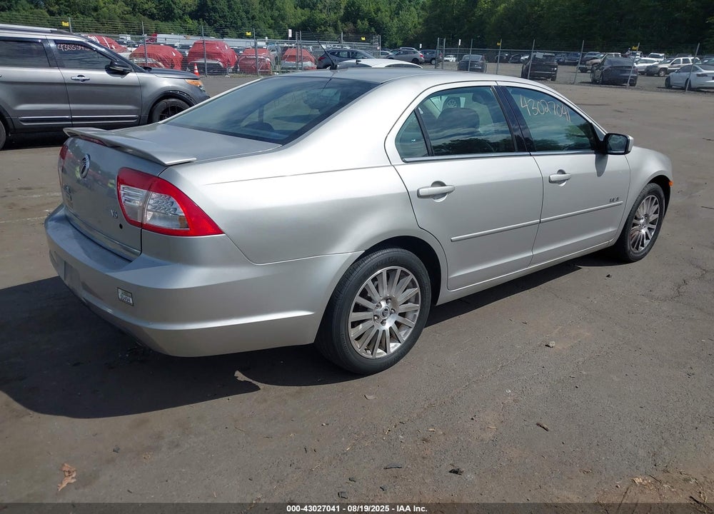2007 MERCURY MILAN V6 PREMIER VIN: 3MEHM08187R618146