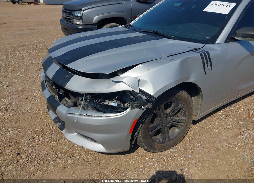2019 DODGE CHARGER SXT RWD VIN: 2C3CDXBG5KH720174