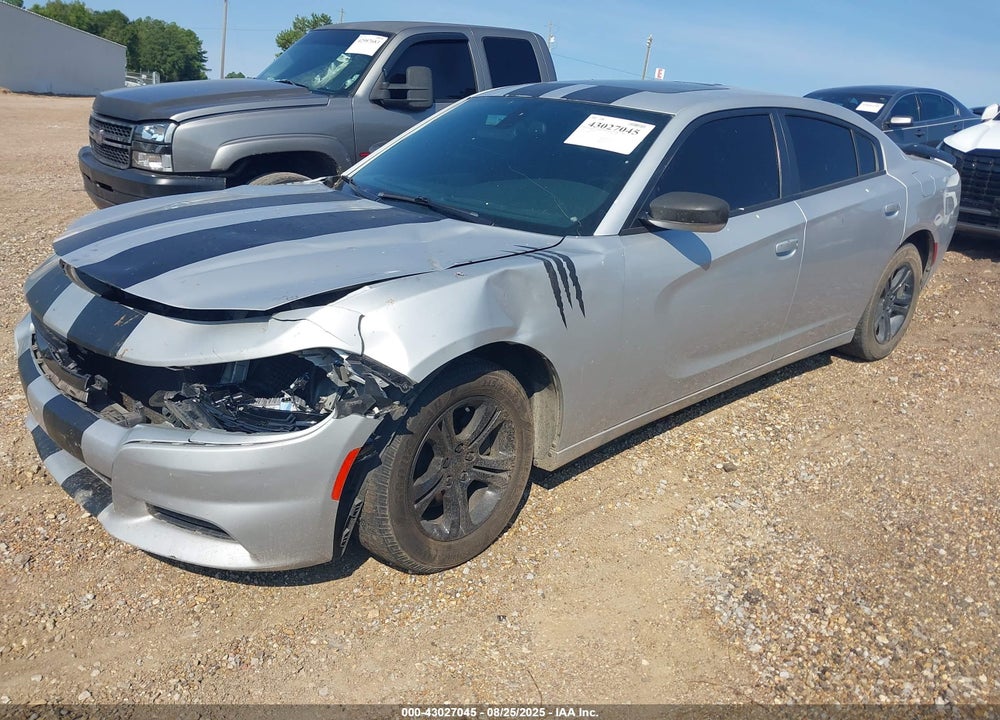 2019 DODGE CHARGER SXT RWD VIN: 2C3CDXBG5KH720174