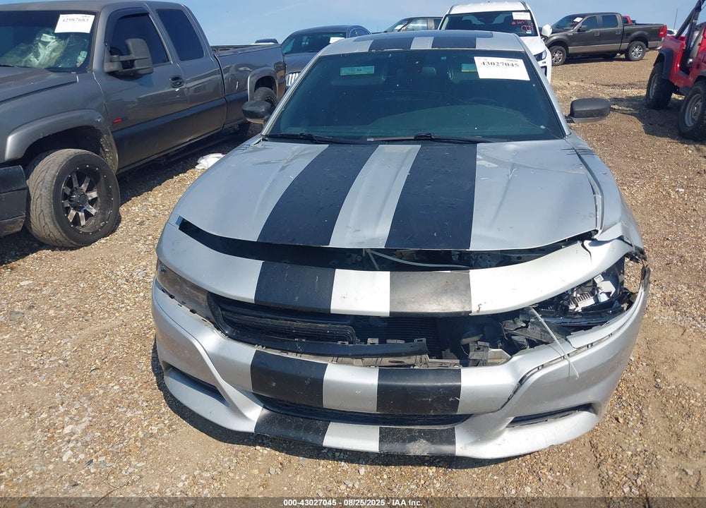2019 DODGE CHARGER SXT RWD VIN: 2C3CDXBG5KH720174