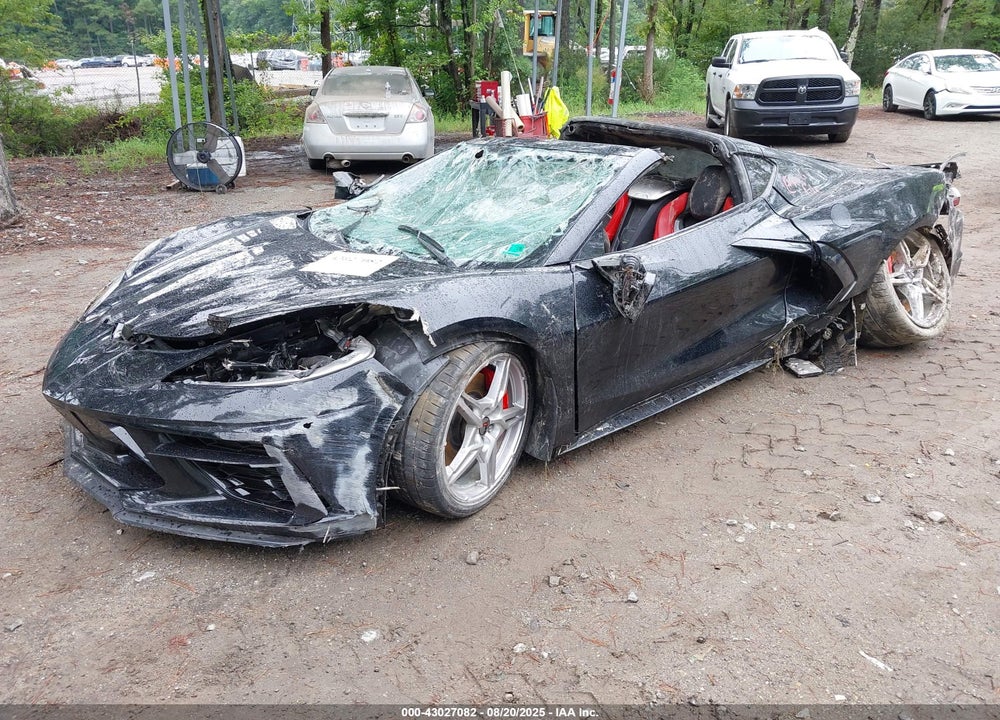 2022 CHEVROLET CORVETTE STINGRAY VIN: 1G1YB2D45N5121034