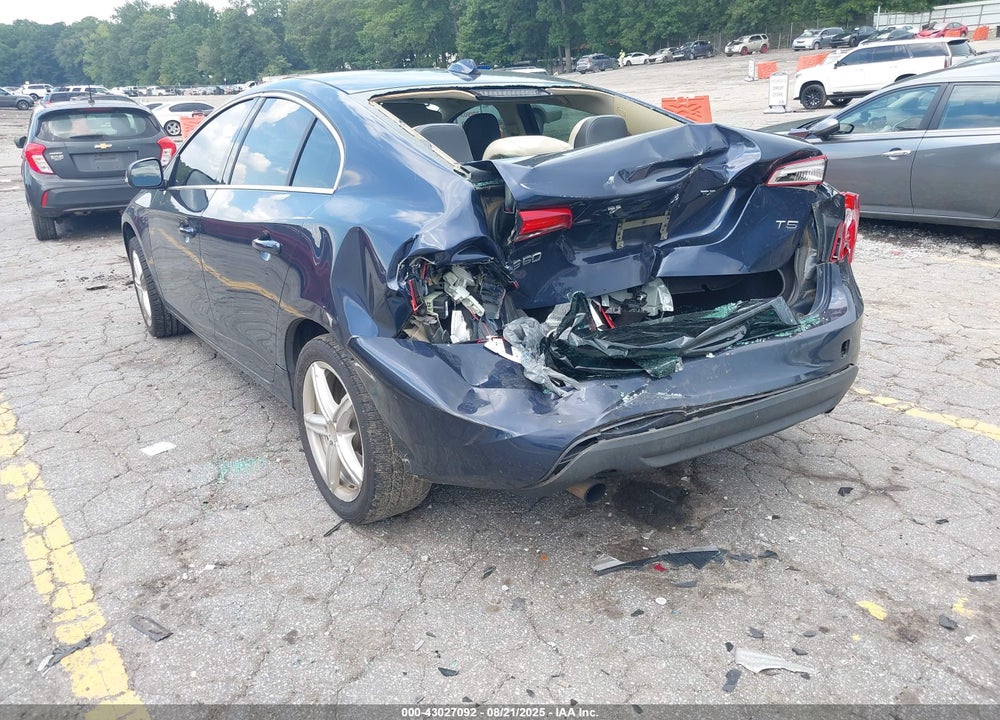 2012 VOLVO S60 VIN: YV1622FS9C2025121