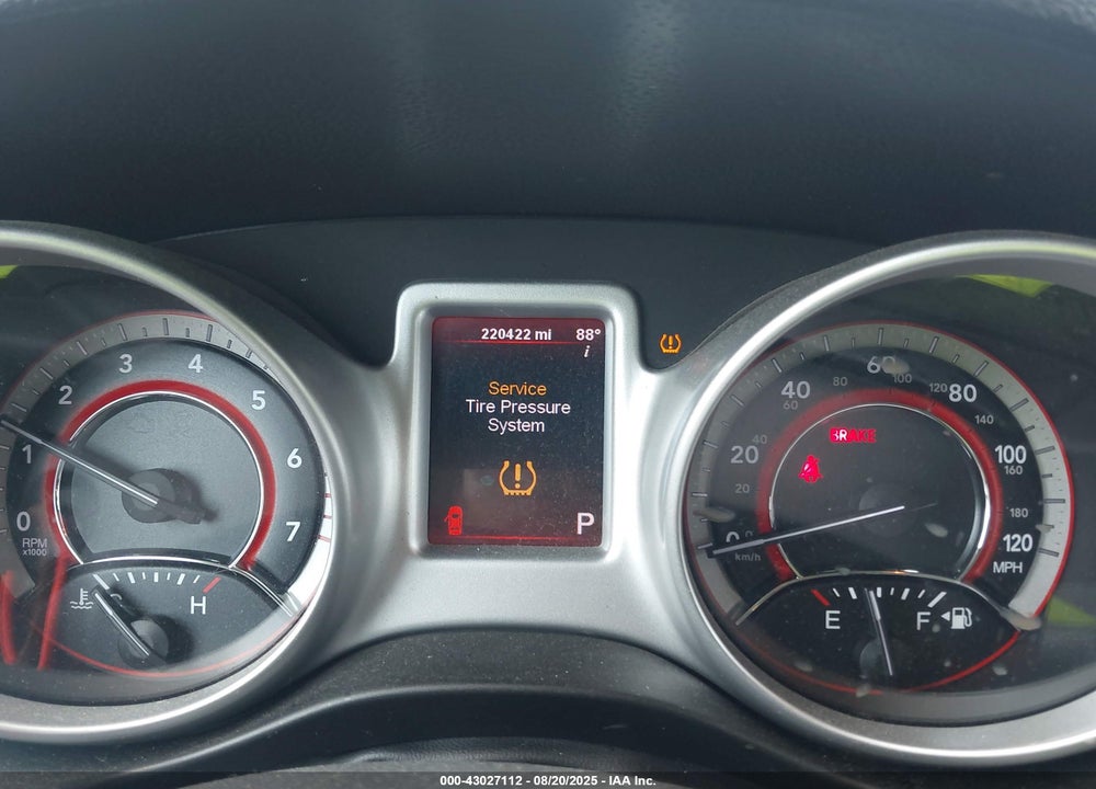 2012 DODGE JOURNEY VIN: 3C4PDCBG4CT336725