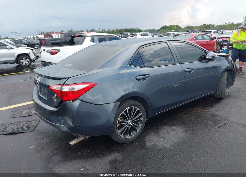 2015 TOYOTA COROLLA S PLUS VIN: 2T1BURHE1FC393099