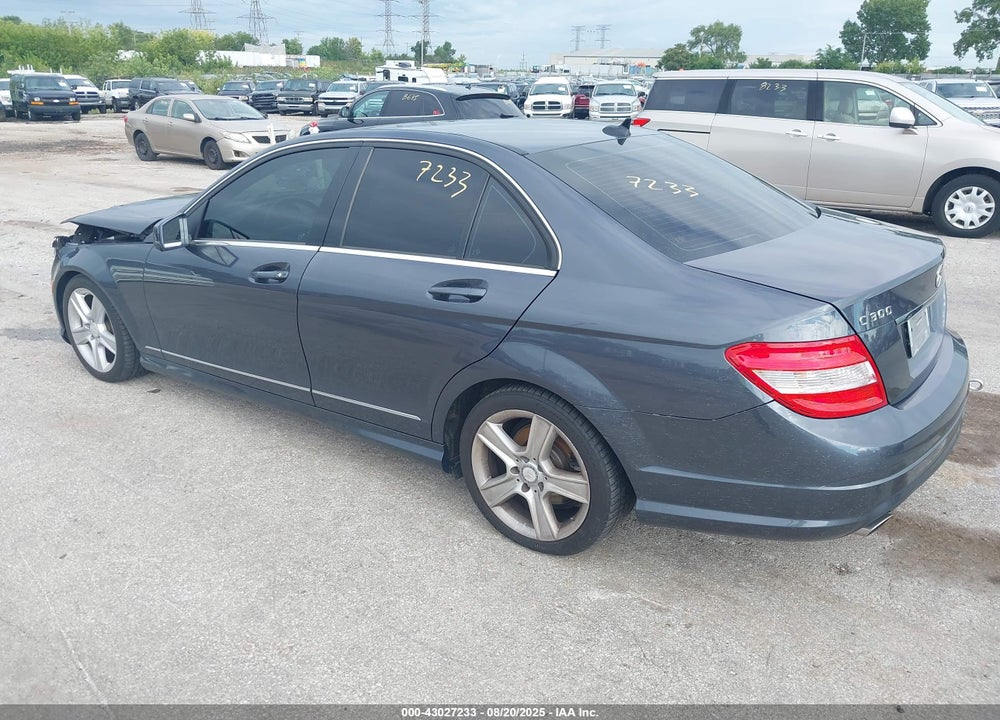 2011 MERCEDES-BENZ C 300 SPORT 4MATIC VIN: WDDGF8BB8BR173036