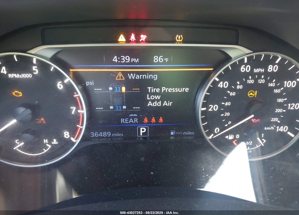 2023 NISSAN ALTIMA SV INTELLIGENT AWD VIN: 1N4BL4DW6PN302627