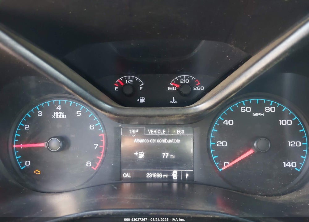 2015 CHEVROLET COLORADO VIN: 1GCGTCE30F1195904