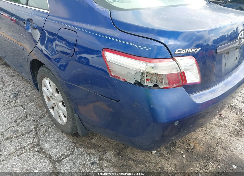 2009 TOYOTA CAMRY HYBRID VIN: 4T1BB46K99U085456