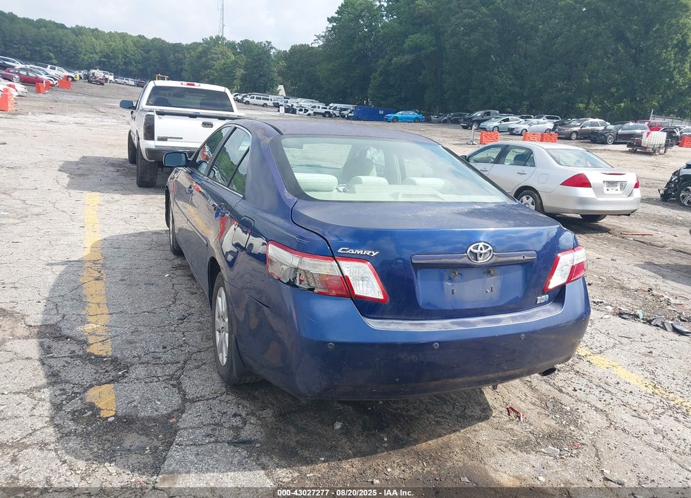 2009 TOYOTA CAMRY HYBRID VIN: 4T1BB46K99U085456