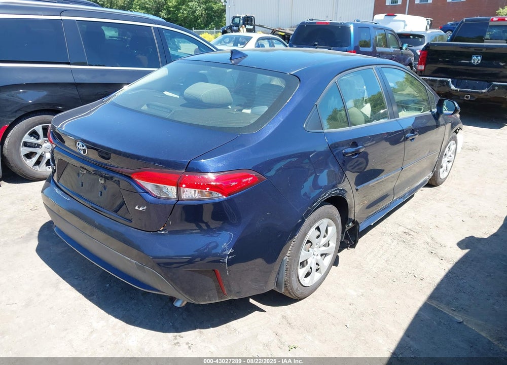 2020 TOYOTA COROLLA VIN: JTDEPRAEXLJ057823