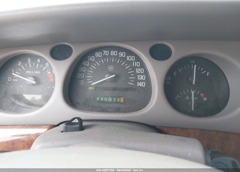 2001 BUICK LESABRE LIMITED VIN: 1G4HR54K01U300158