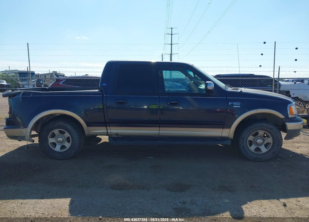2001 FORD F-150 HARLEY-DAVIDSON EDITION/KING RANCH EDITION/LARIAT/XLT VIN: 1FTRW07WX1KD54341