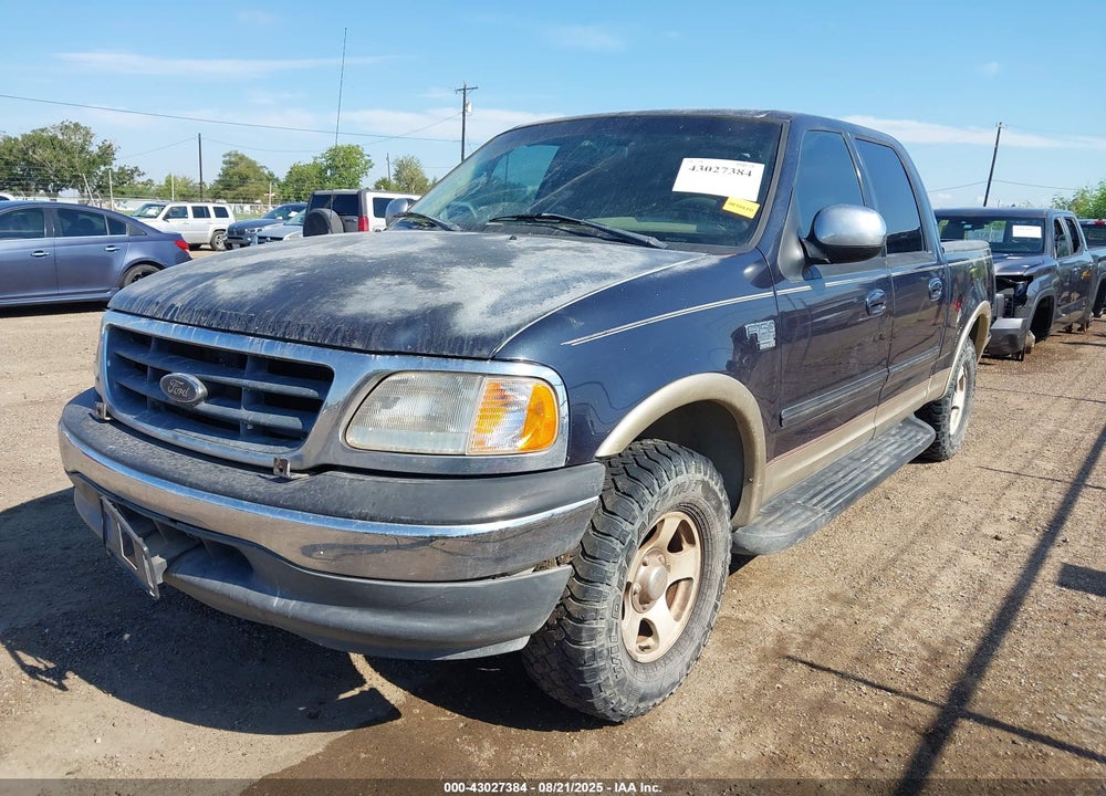 2001 FORD F-150 HARLEY-DAVIDSON EDITION/KING RANCH EDITION/LARIAT/XLT VIN: 1FTRW07WX1KD54341