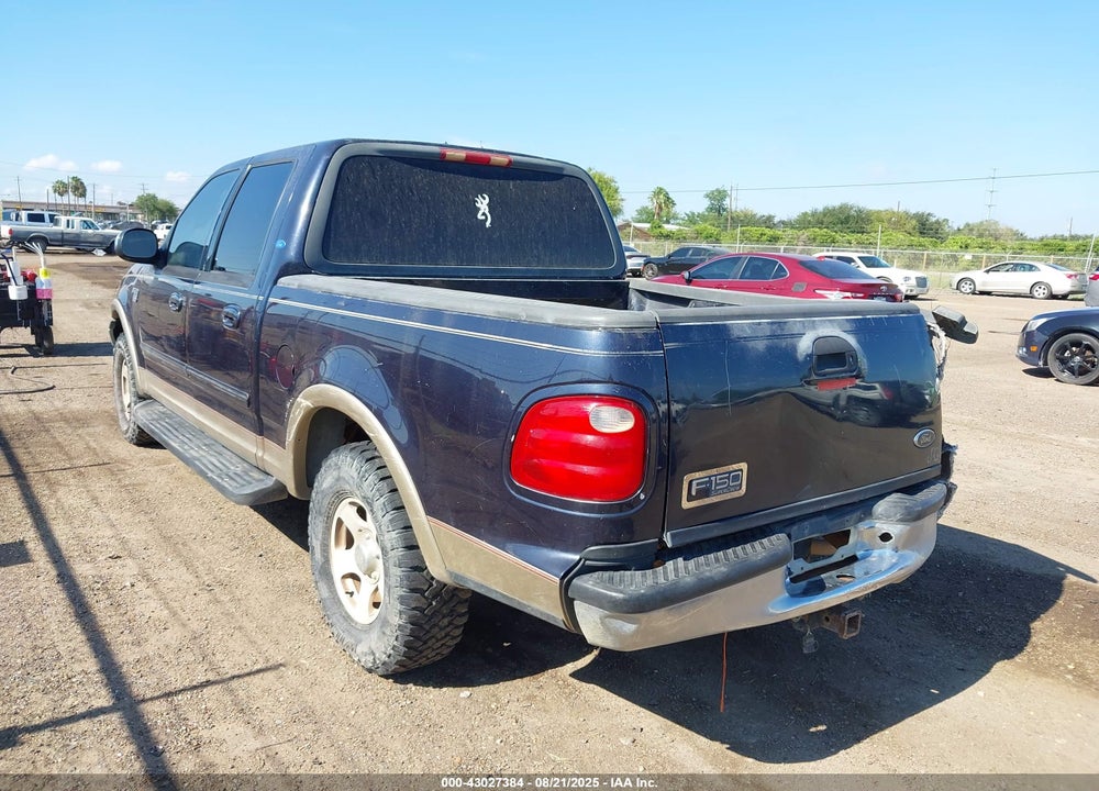 2001 FORD F-150 HARLEY-DAVIDSON EDITION/KING RANCH EDITION/LARIAT/XLT VIN: 1FTRW07WX1KD54341