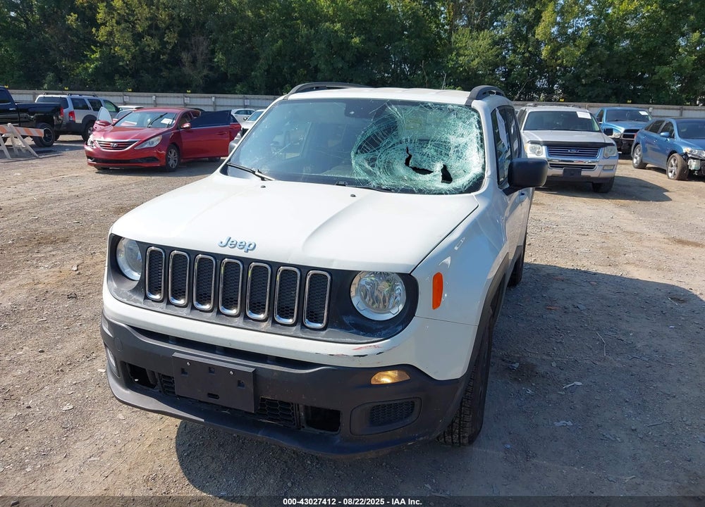 2017 JEEP RENEGADE SPORT 4X4 VIN: ZACCJBAB4HPG48646