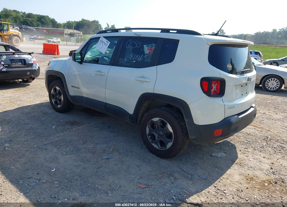 2017 JEEP RENEGADE SPORT 4X4 VIN: ZACCJBAB4HPG48646