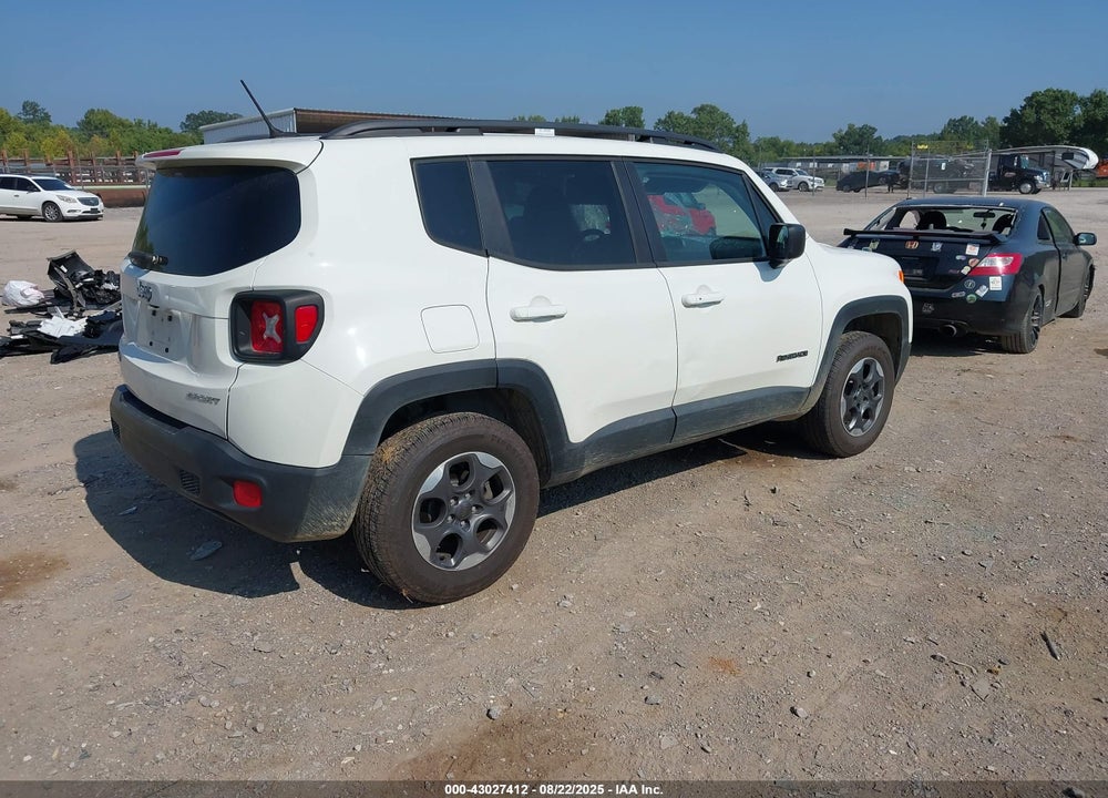 2017 JEEP RENEGADE SPORT 4X4 VIN: ZACCJBAB4HPG48646