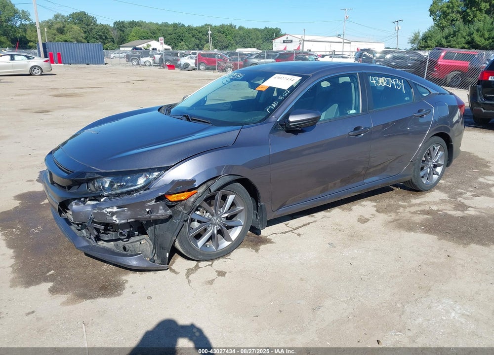 2019 HONDA CIVIC VIN: 19XFC1F76KE008237