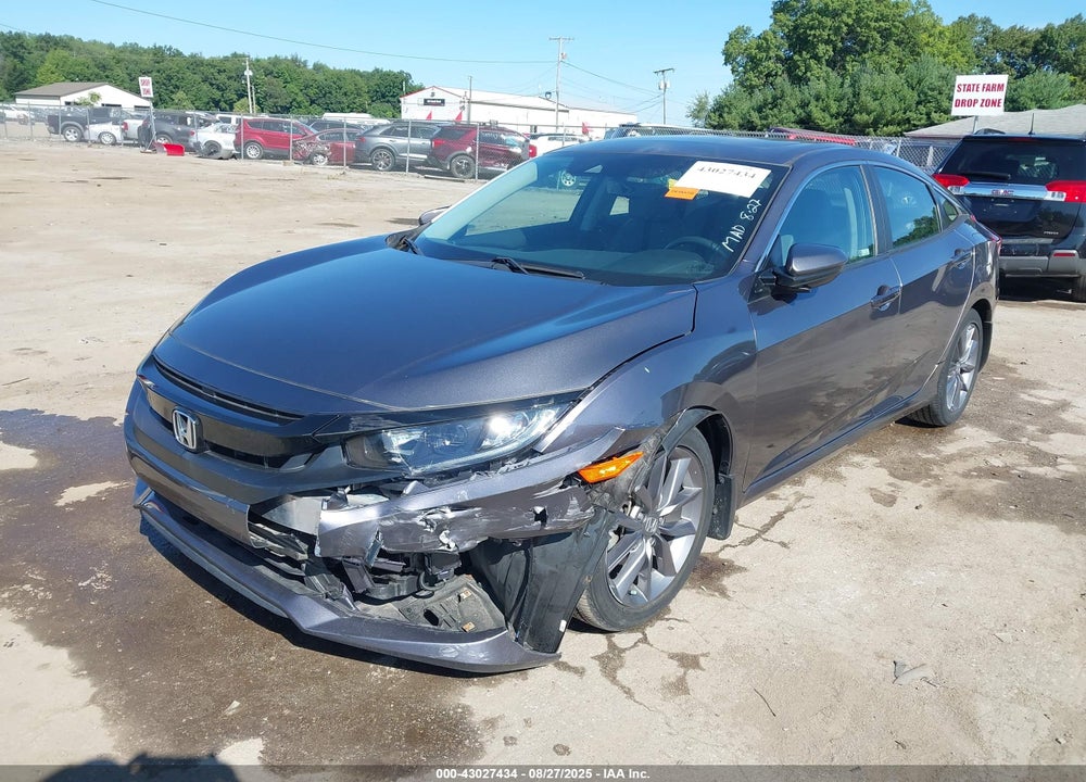 2019 HONDA CIVIC VIN: 19XFC1F76KE008237