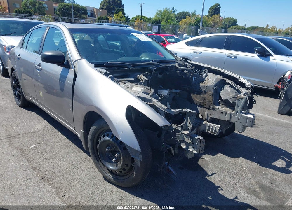 2008 INFINITI G35 JOURNEY VIN: JNKBV61EX8M227724