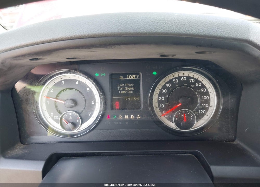 2019 RAM 1500 VIN: 1C6RR6FG4KS555133