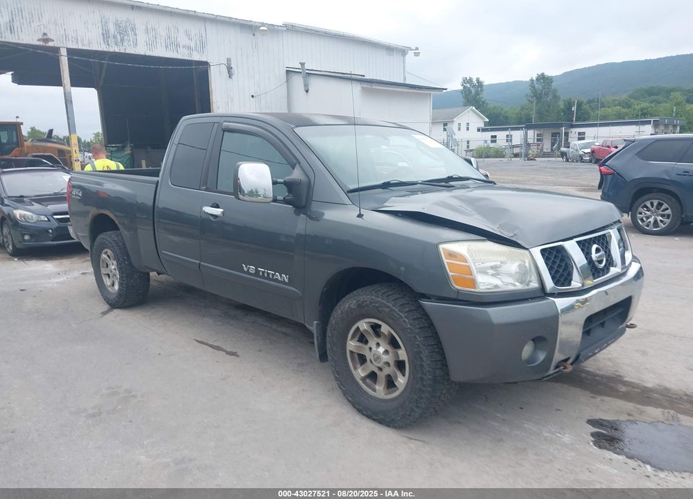 2005 NISSAN TITAN SE VIN: 1N6BA06B75N539852