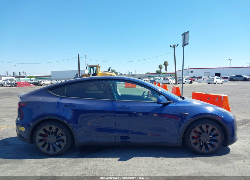 2021 TESLA MODEL Y PERFORMANCE DUAL MOTOR ALL-WHEEL DRIVE VIN: 5YJYGDEFXMF140888