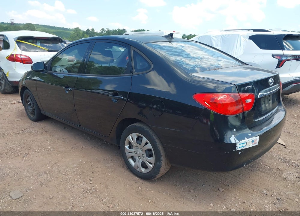 2010 HYUNDAI ELANTRA VIN: KMHDU4AD2AU176861