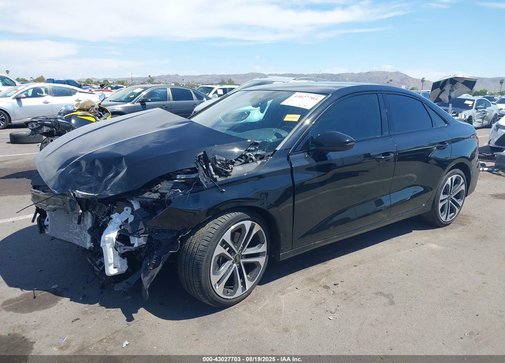 2025 AUDI A3 VIN: WAUGUDGY9SA042554