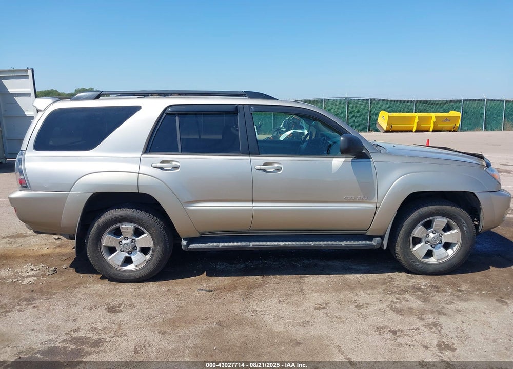 2004 TOYOTA 4RUNNER SR5 V8 VIN: JTEBT14R340044638